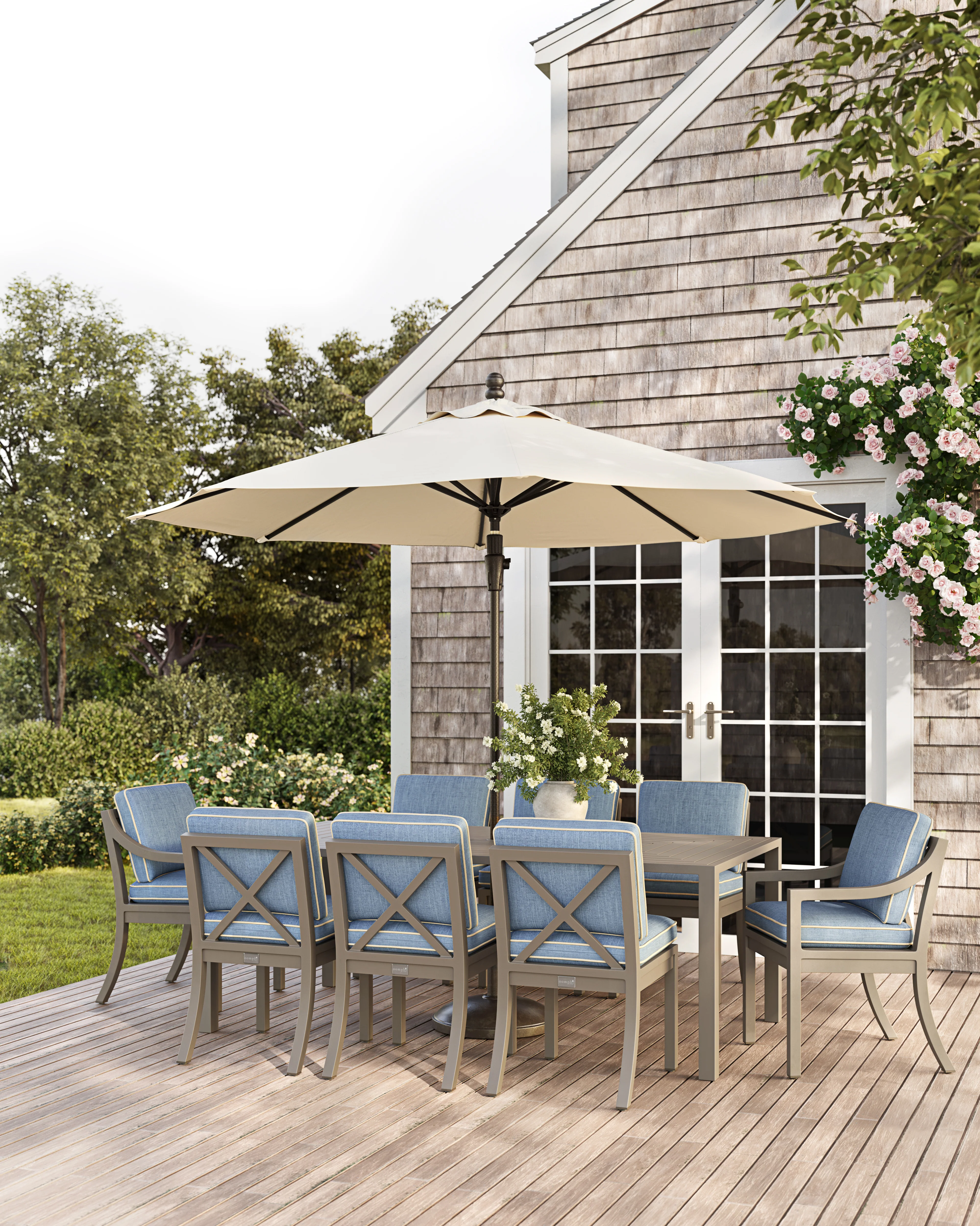 oomph Outdoor Rectangle Dining Table - Image 3